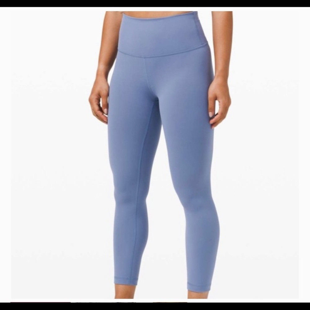 BRAND NEW LULULEMON WUNDER UNDER HR crop 21” 8 WATERDROP leggings